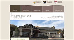 Desktop Screenshot of carlinvilledentistry.com